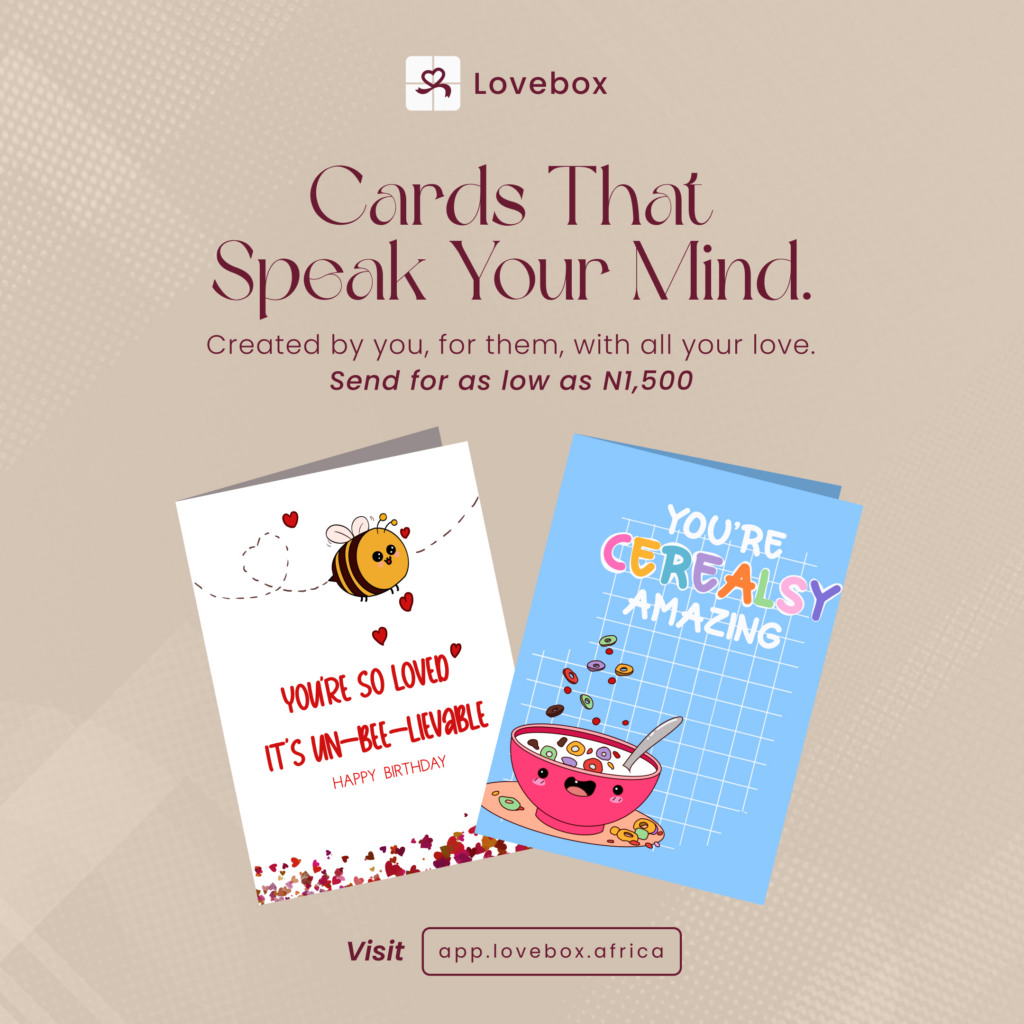 LOVEBOX Cards: cards.lovebox.africa