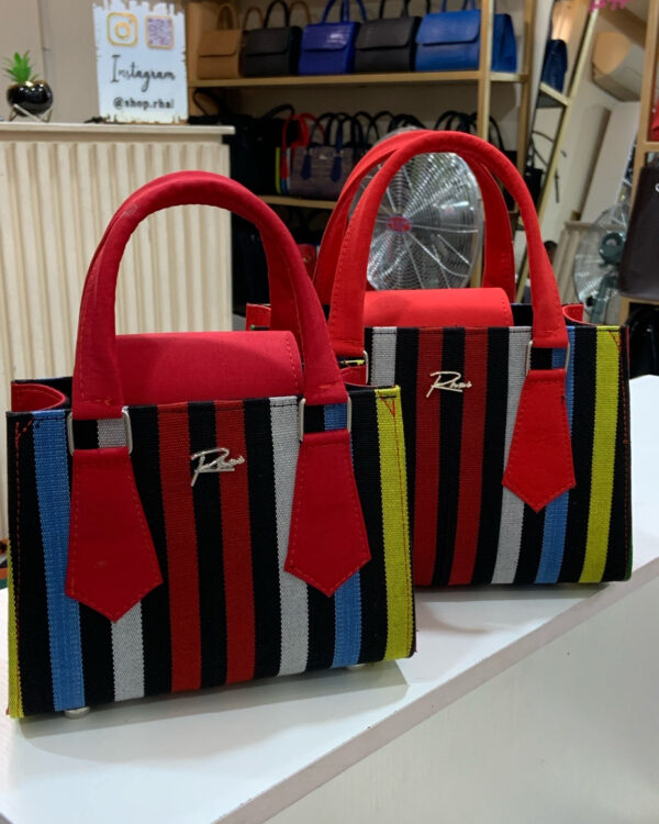 The Woven Luxe Asooke Bag - Image 4